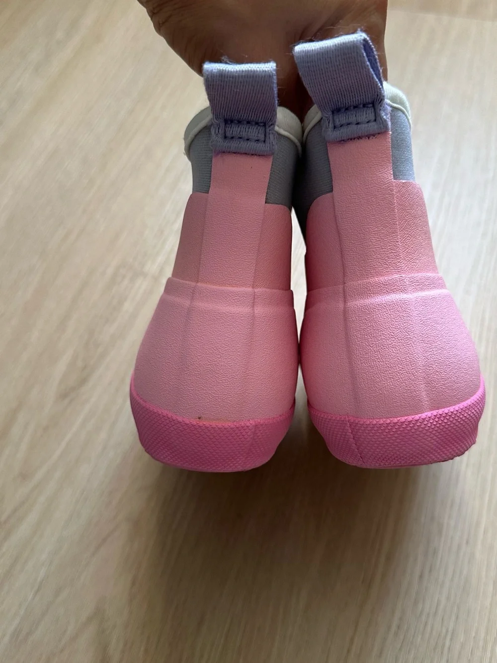 Hunter Kids Pink Rain Chelsea Boots